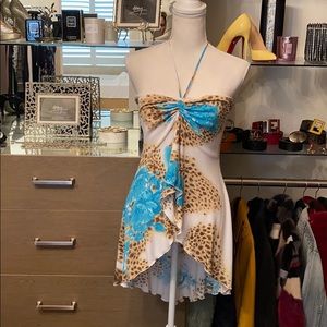 Barcelino top or swim cover up